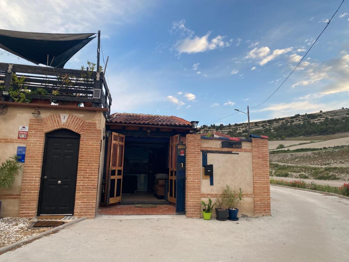 Casa Rural Alfoz, -Tiny House- Con Patio Privado Y Barbacoa Velliza ภายนอก รูปภาพ